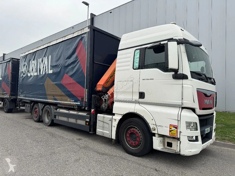 Lastbil MAN TGX 6X2 - EURO 6 + PALFINGER...