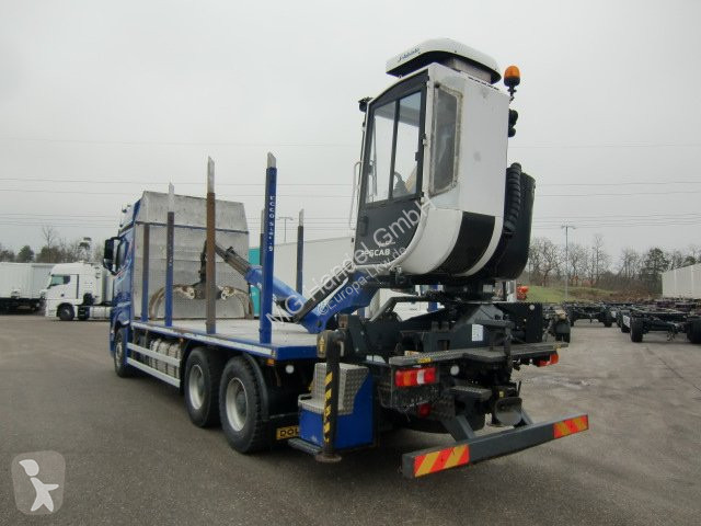 Camion Mercedes Actros 2653 6x4 Holz Palfinger...