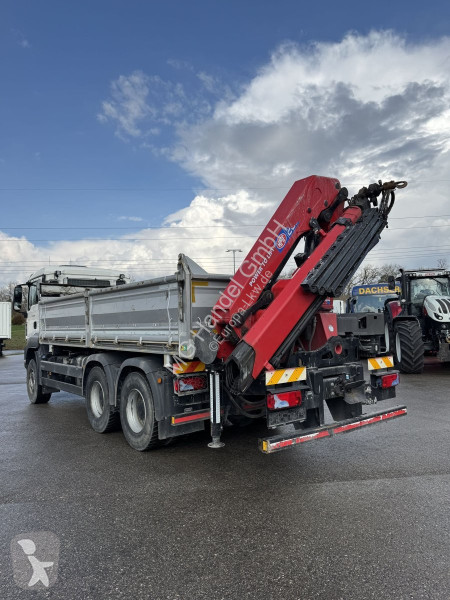 شاحنة MAN TGS 26.430 6x4 3-Seitenkipper,  HMF...
