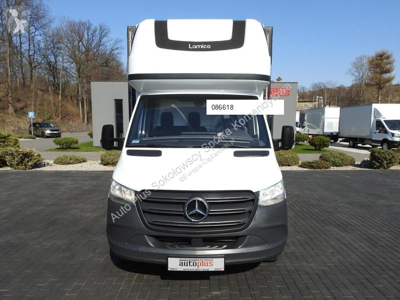 Nyttofordon Mercedes SPRINTER 316  PLANDEKA 10...