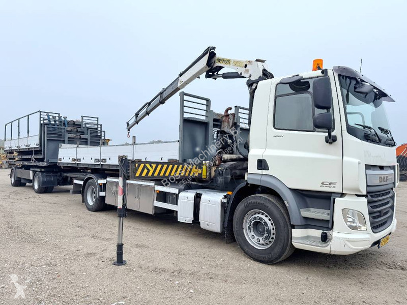Camion DAF 400 + 17m Palfinger Crane / kran +...