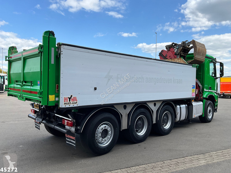 Camion Mercedes 3743 8x4 Euro 6 HMF 19 Tonmeter...