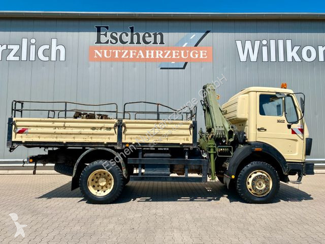 Camion Mercedes 4x4 Allrad Pritsche | HIAB...
