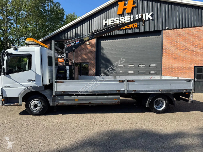 Kamion Mercedes 818 Machinery transporter +...