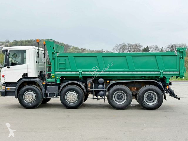 شاحنة Scania 380 Kipper 5,70m + BORDMATIC* 8x4