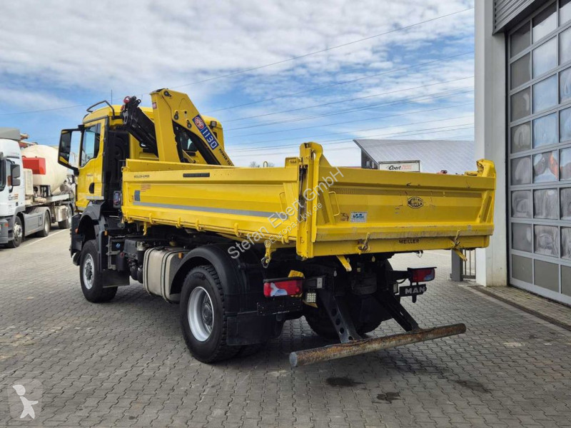 Lastbil MAN 18.430 4x4 BL Kran HMF 1130K-RCS...