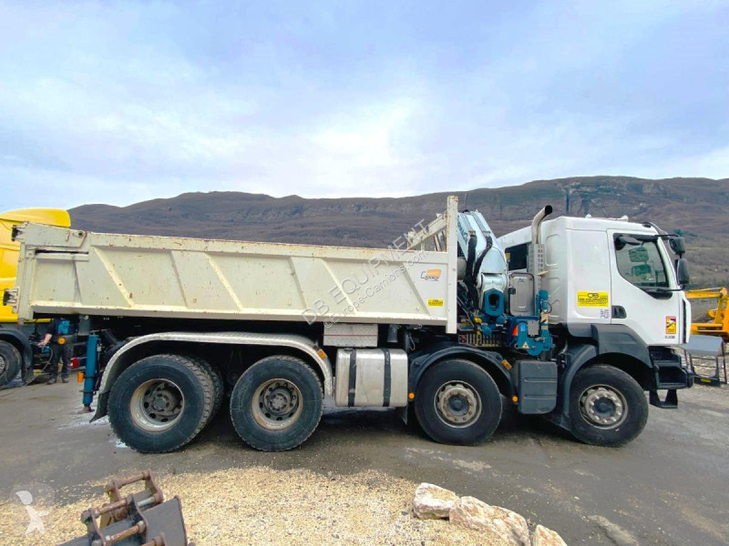Camion Renault KERAX 8x4 520 BIBENNE CIF UE...