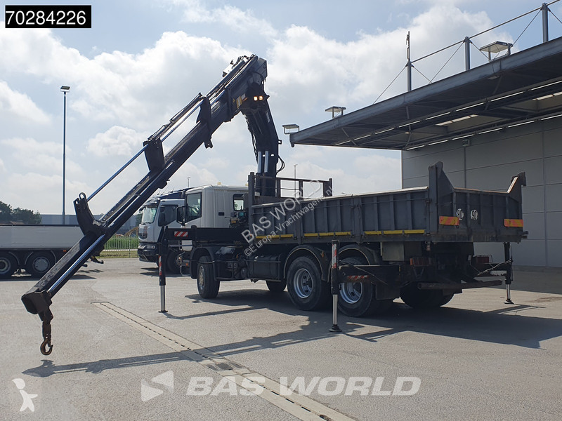 Camion Scania P94 6X4 Hiab 330-4 Kran Crane 9m3...