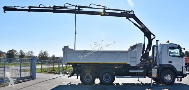 Camion Volvo FMX Kipper 5,20m*HIAB 122 D-4...