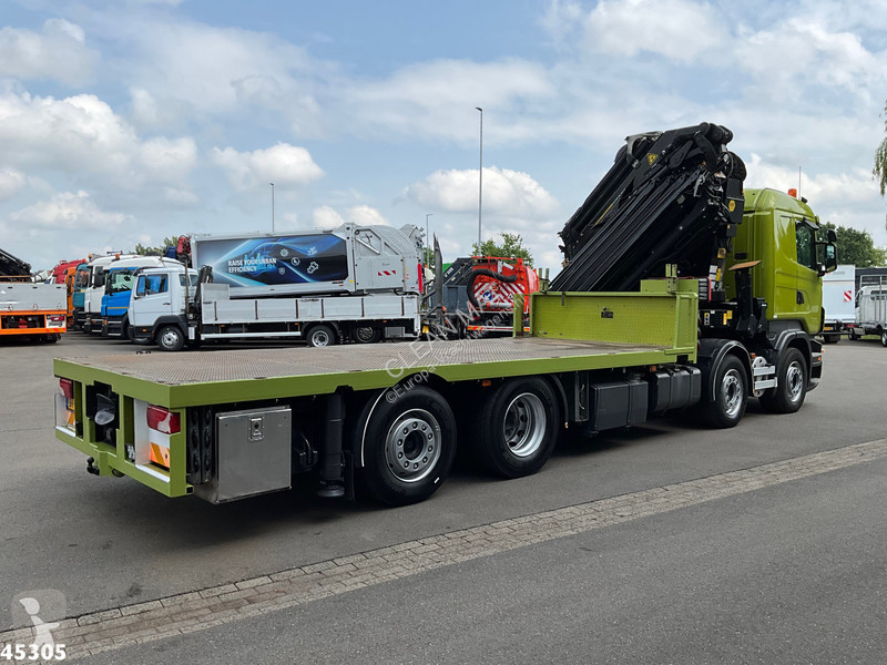 Camion Scania 8x2 manual Palfinger 85 Tonmeter...