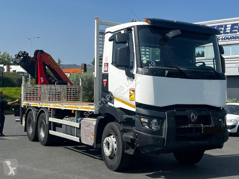 Kamion Renault 6X4 POLYBENNE GRUE C-Series