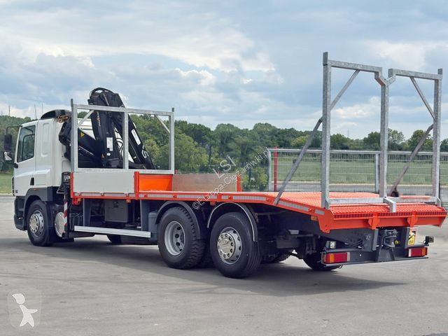 Lastbil DAF 85380*ABSCHLEPPWAGEN 7,20m+ HIAB...