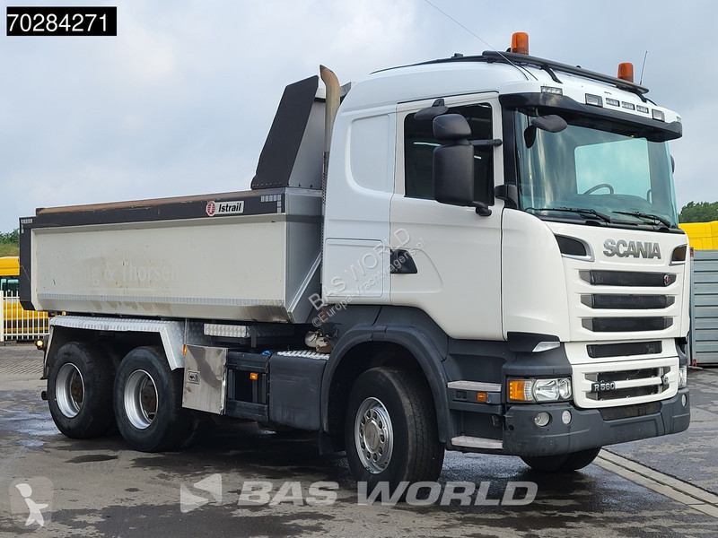 Camion Scania 560 6X4 11 m3 tipper Full steel...