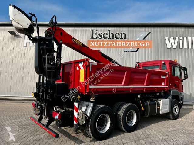 Lastbil MAN 26.460 6x4BB|Palfinger M12L83...