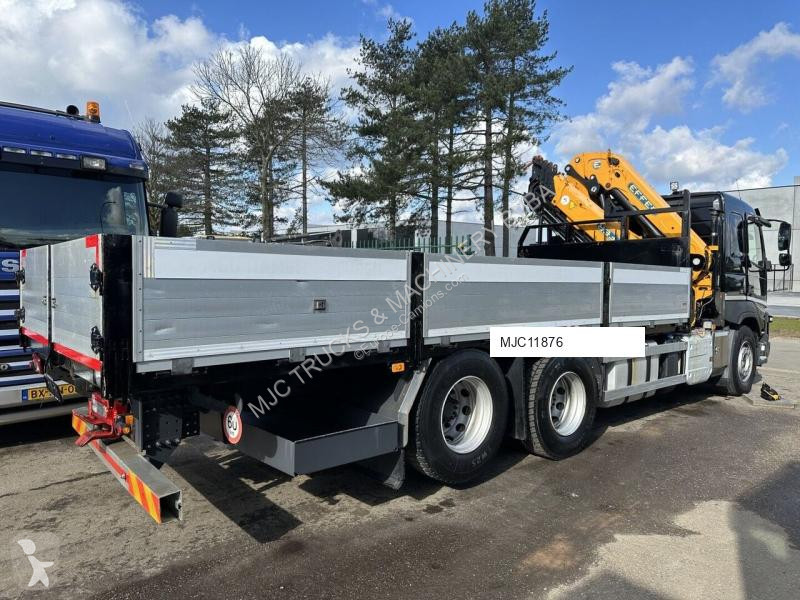 Camion Volvo FMX 370 6x2 PLATFORM 6M35 + CRANE...