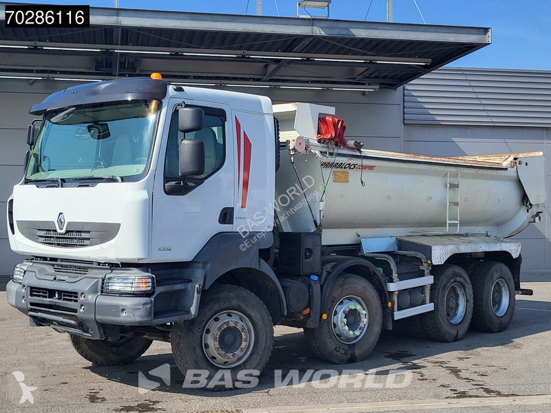 Kamion Renault 430 8X4 16m3 tipper Retarder...