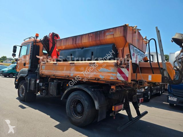 Camion MAN 18.360 / 4X4 Allrad / Palfinger Kran