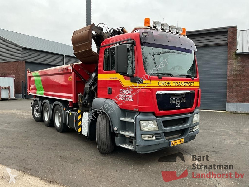 Camion MAN 35.360 8X4-4 BL EEV met 2 zijden...