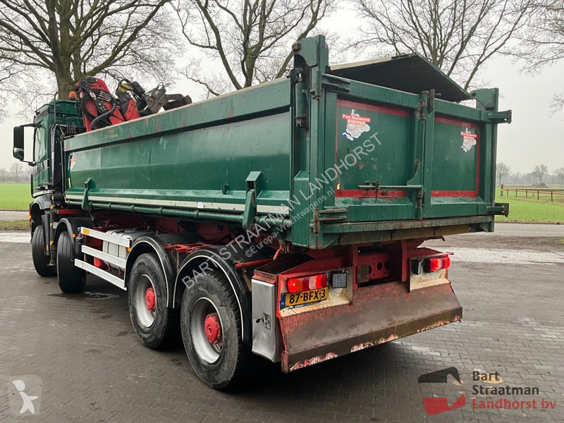 Kamion Mercedes 4142 8x8 Euro 6 Met 2 zijden...