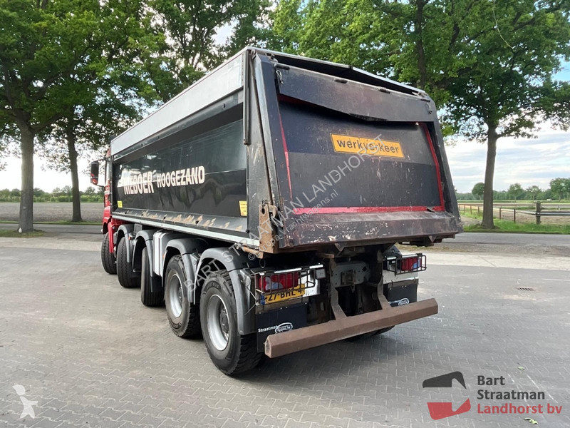 Kamion MAN 10x8 Euro 6 kipper met kleppen