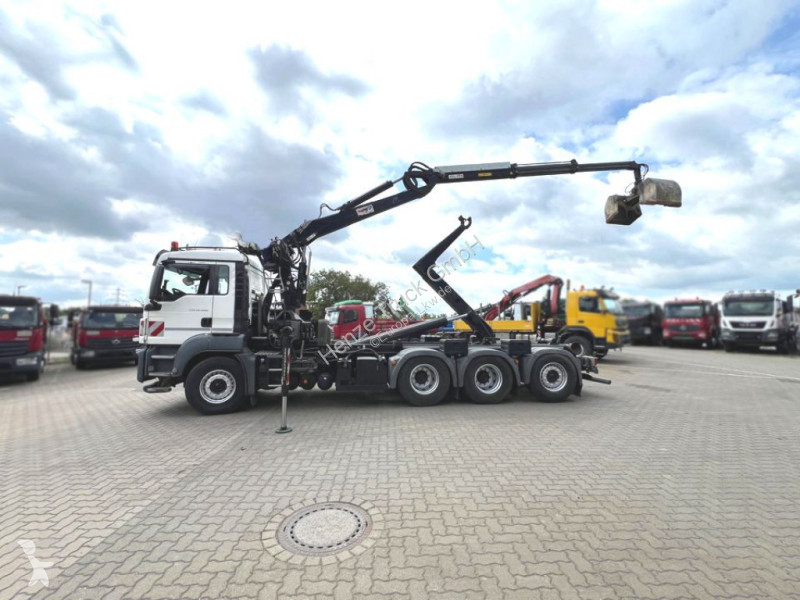 Camion MAN TG-S 35.480 8x4 BL Abrollkipper mit...