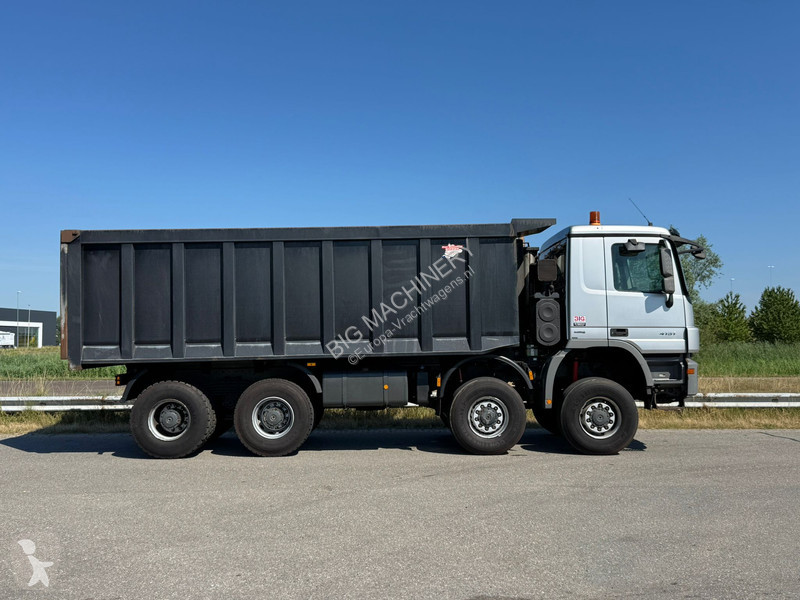 Vrachtwagen Mercedes ACTROS 4851 V8 8x8 tipper