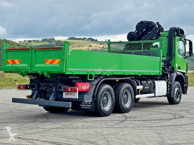 Camión Mercedes AROCS * HIAB 122 ES - 3 HIPRO *...