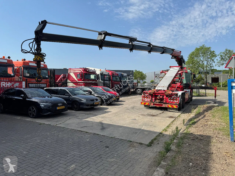 Vrachtwagen MAN 35.480 8X4 HMF 2420 K5 + HMF...