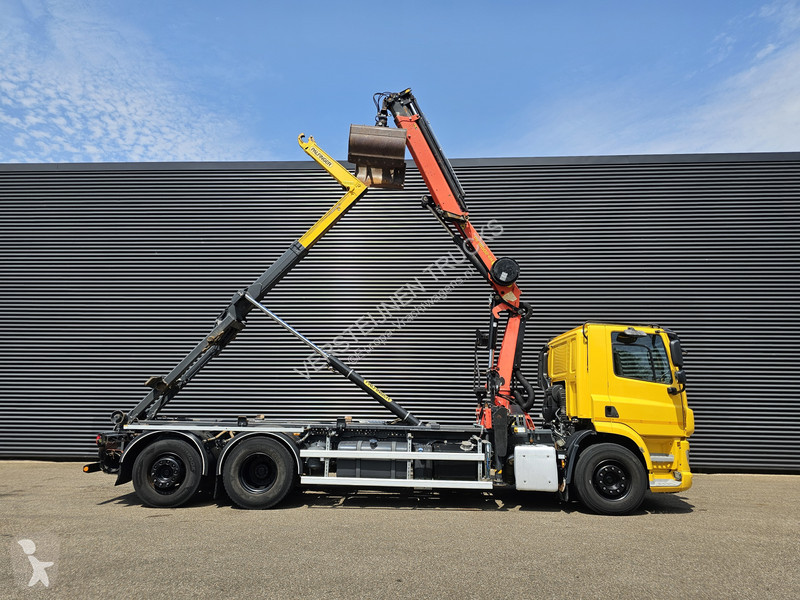 Kamion DAF 330 6x2-4 / PALFINGER CRANE + HOOKLIFT