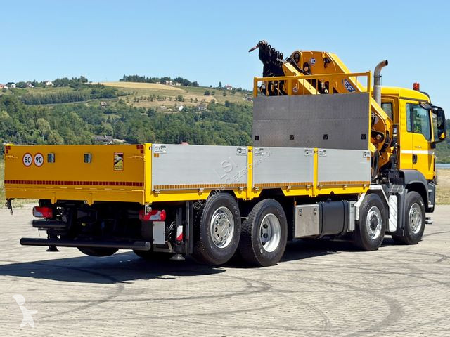 Kamion MAN 35.480 * EFFER 395/6S + FUNK / 8x4