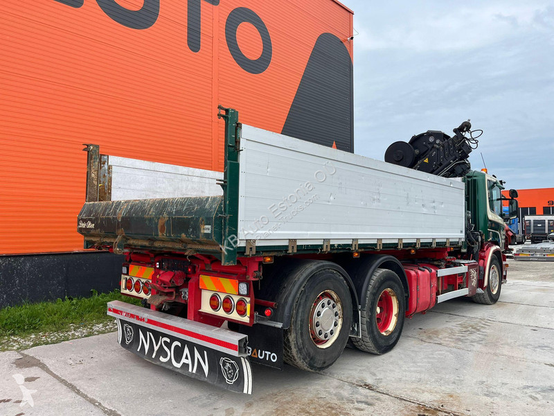 Camion Scania P 410 6x2*4 HIAB 211EP-5 / BOX...
