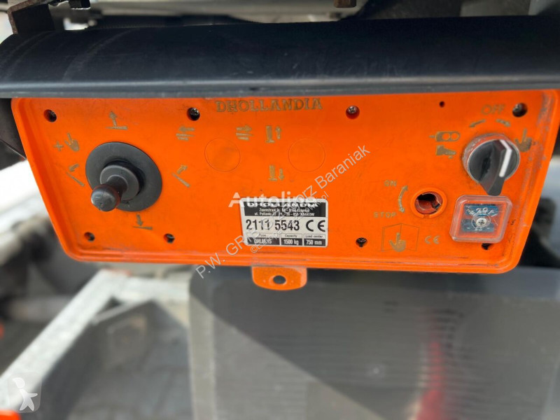 Camion DAF LF 210 12.210 CONTAINER+LIFT kg 1.HAND