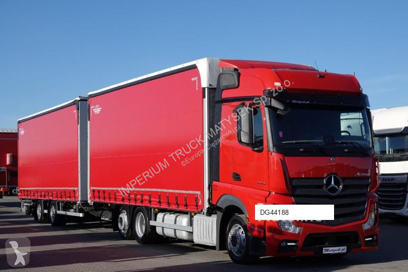 Kamion s návěsem Mercedes ACTROS 2548 / ZESTAW...