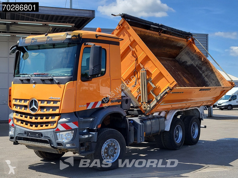 Camion Mercedes 3345 6X6 11m3 Meiller Mixer...