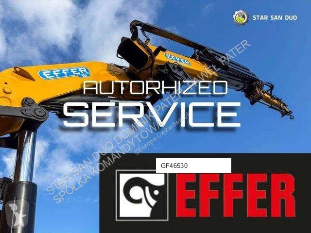 Kamion Volvo FMX 500 8x2 Effer 585 Fly Jib...