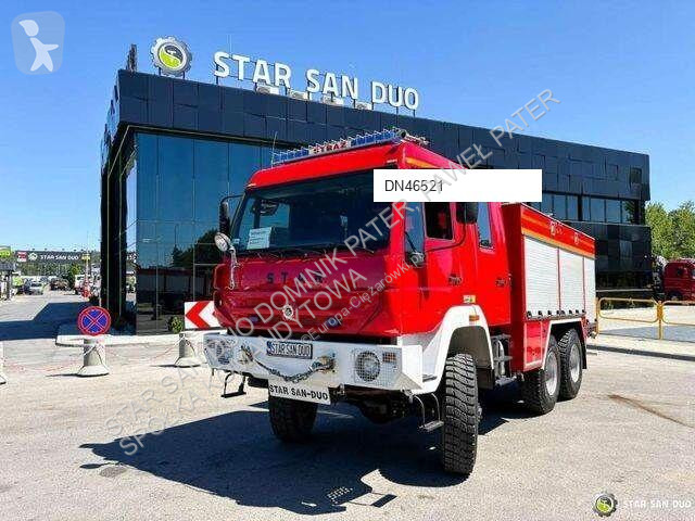 Camião MAN Star 266 MAN 6x6 Fire Truck Feuerwehr