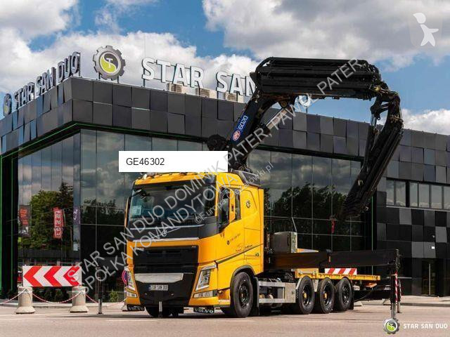 Camion Volvo 8x4 HMF 6020 Fly Jib Winch