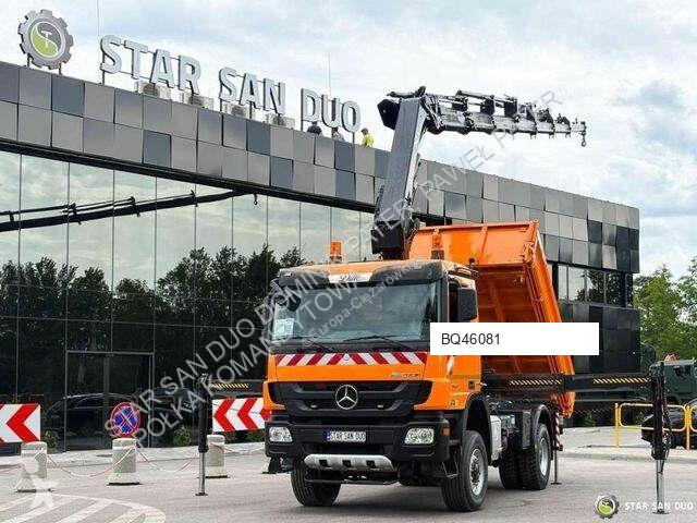 Camion Mercedes 1841 AK 4x4 Hiab 288E-7 Crane...