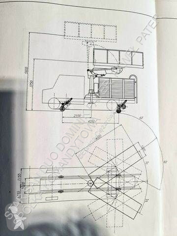 Kamion Mercedes DHL ATLAS RAIL ROAD RAILWAY...