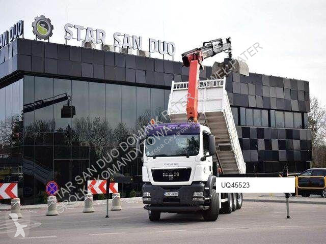Kamion MAN TGS 35.400 8X4 PALFINGER PK 33002...