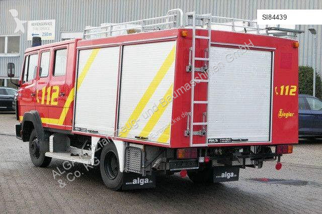 Kamion Mercedes F 4x2, Pumpe, DOKA, Feuerwehr,...