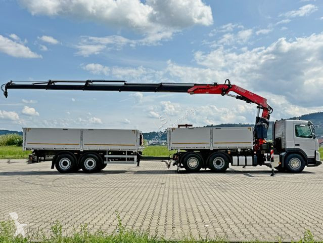 Lastbil med släp Volvo FMX 420* FASSI F275.2.25...