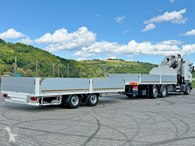Camion remorque Scania R440 * HIAB 422 E-6 HIRO...