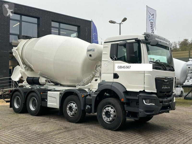 Lastbil MAN TGS 8x4 WECHSELSYSTEM KIPPER+MISCHER