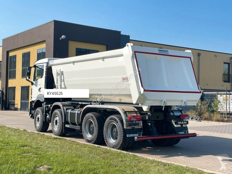 Lastbil MAN TGS 35.470 BB 8X4 Mulden Kipper 10X...