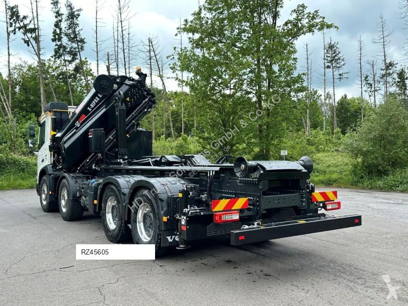 Camion Volvo FMX 500 8x4 Abrollkipper + Kran...