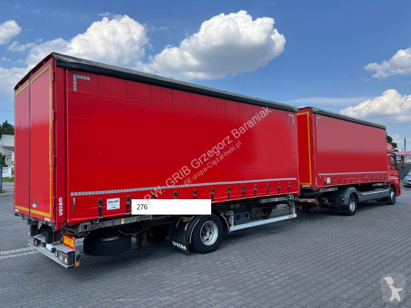 Camion remorque Mercedes 1224 BDF...