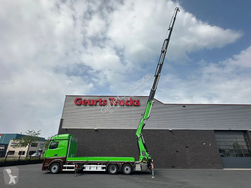 Camion Mercedes 2545 6X2 OPENLAADBAK MET FASSI...