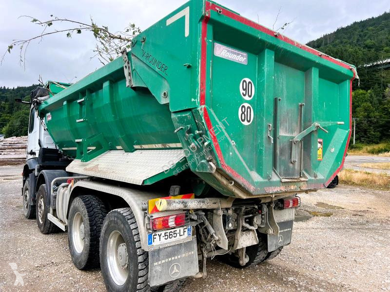 Lastbil Mercedes CAMION BENNE 8x4 460cv 11L Euro6