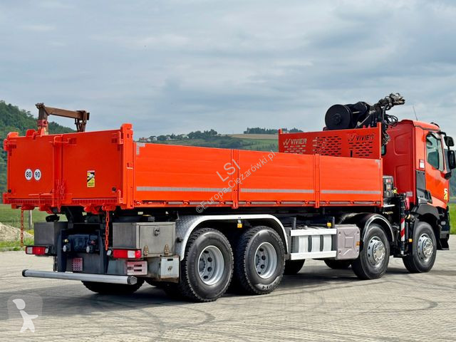 Lastbil Renault C 430 *KIPPER 6,80m* HIAB...